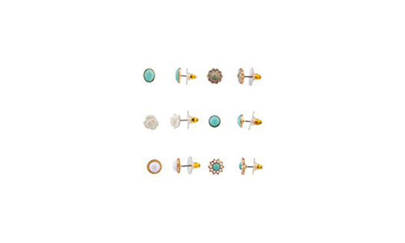 Save 25% on a Six Pairs of Stud Earrings!