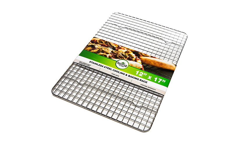 Save 55% on a Stainless Steel Cooling & Baking Rack!