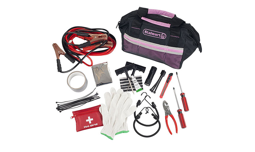 Save 31% on an Emergency Roadside Kit with Travel Bag!