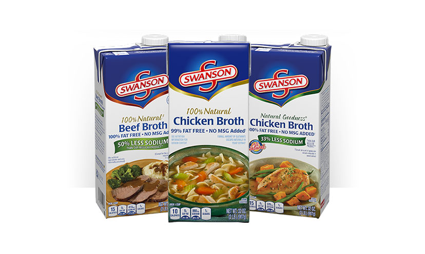 Save $0.50 on any Two Swanson Broths or Stocks!