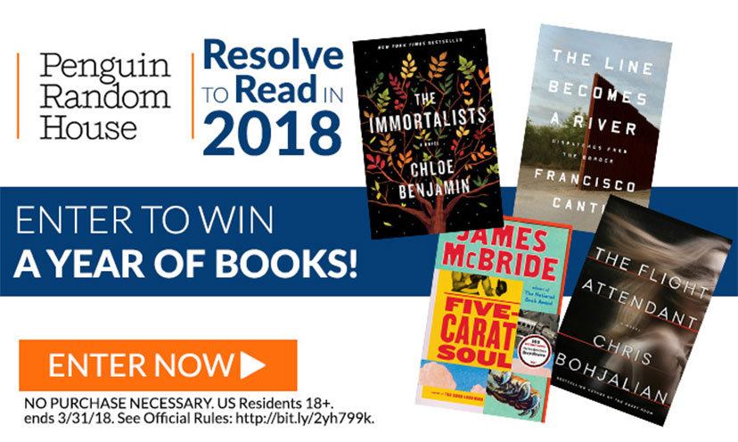 Enter to Win a Year of Books!