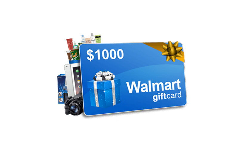 Enter to Win a $1,000 Walmart Gift Card!