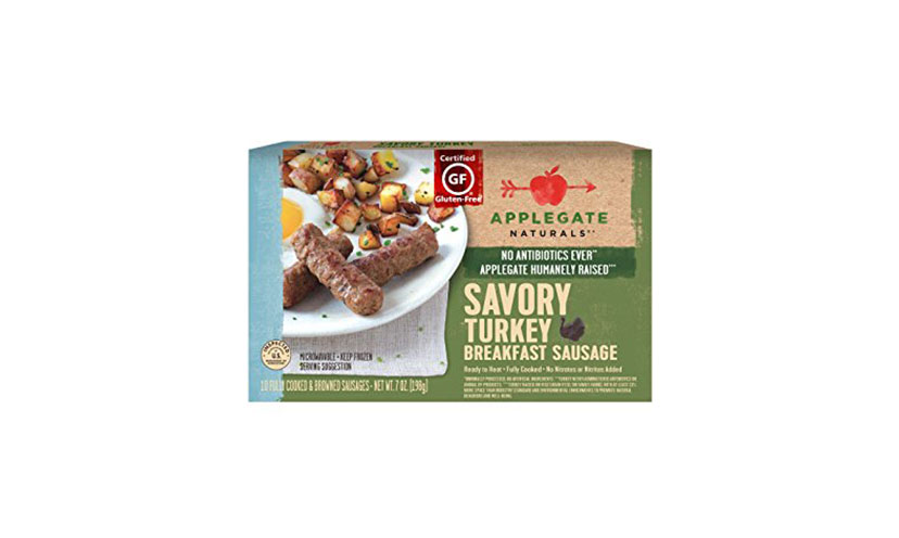 Save $3.00 on Applegate Turkey Sausage!