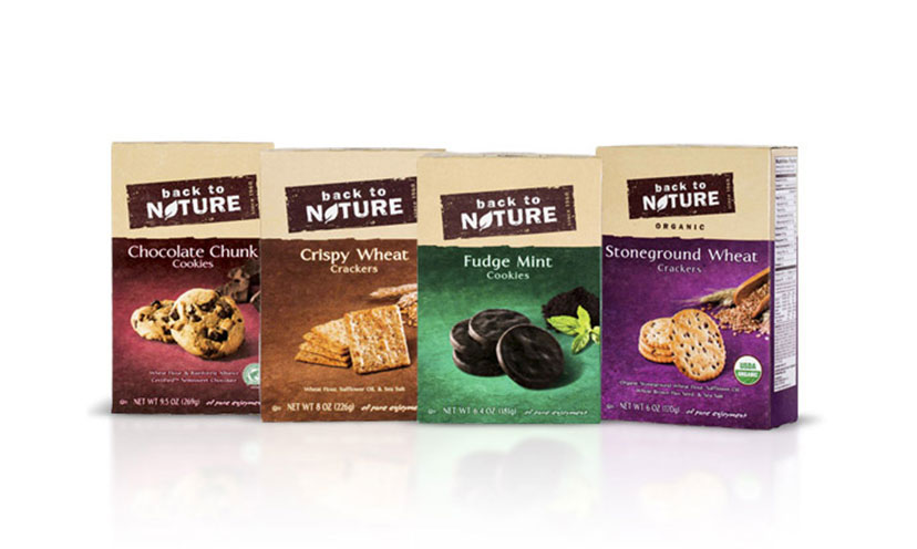 Get FREE Back To Nature Cookies or Crackers!