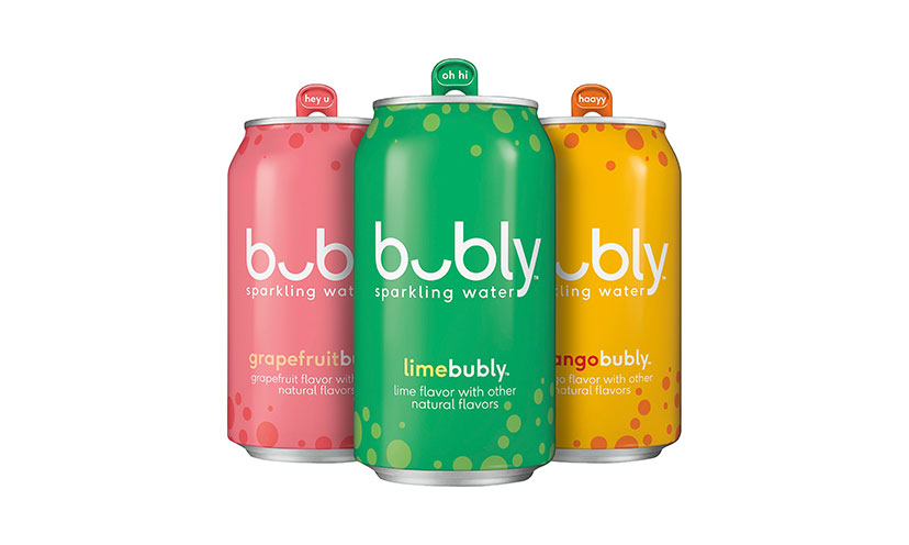 Get a FREE Bubly Sparkling Water at Giant Eagle!