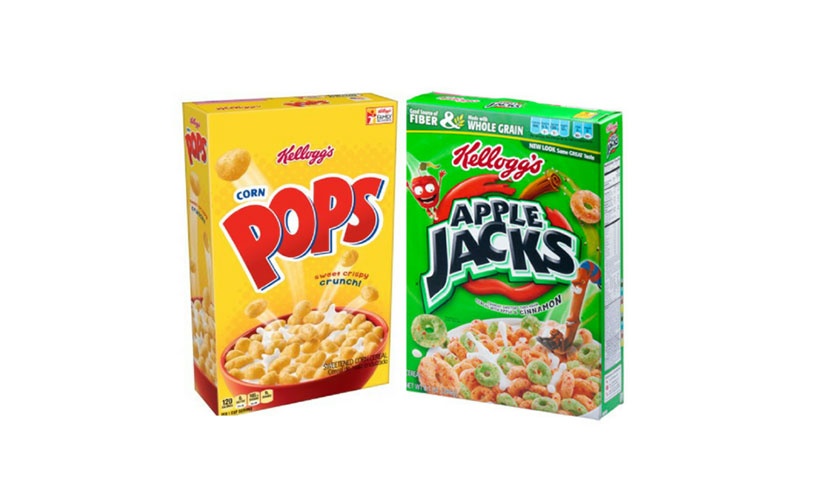 Save $1.00 on Two Kellogg’s Cereals!
