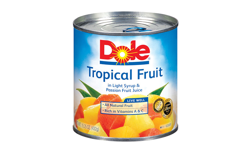 Save $1.00 off Two Dole Canned Fruits!