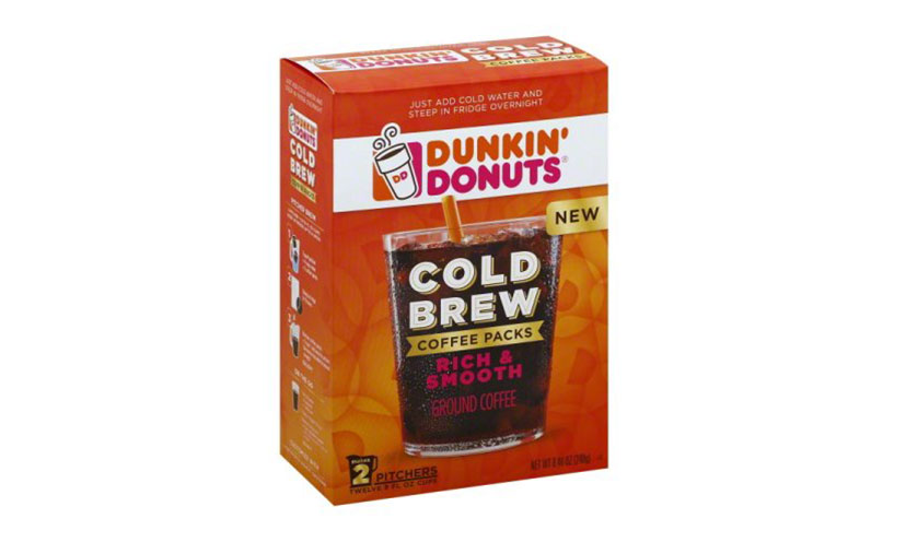 Get a FREE Cold Brew Coffee Sample at Dunkin’ Donuts!