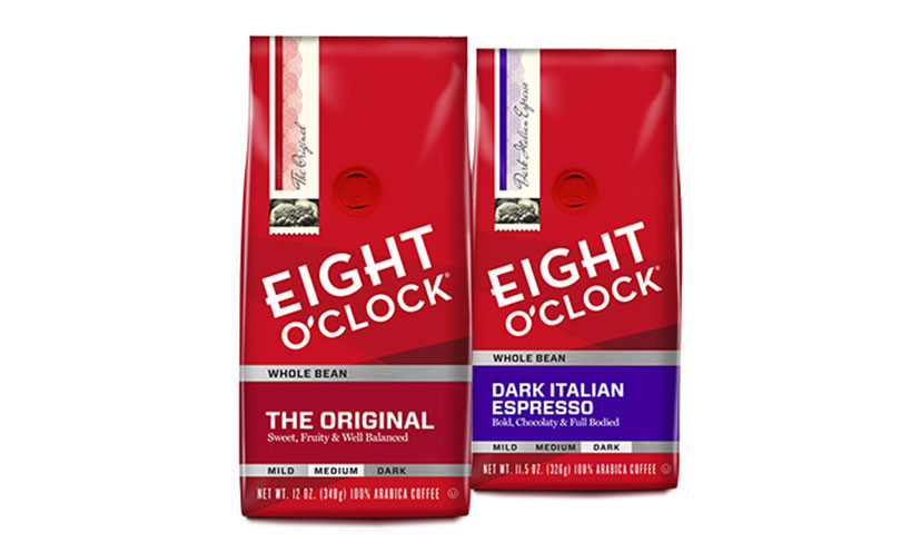 Save $1.50 on a Bag of Eight O’Clock Coffee!