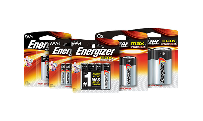 Save $0.50 on a Pack of Energizer Batteries!