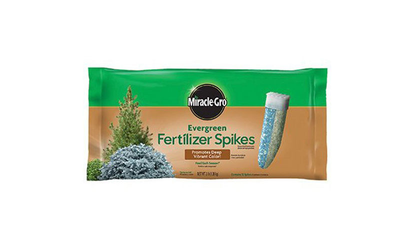 Save 34% on Miracle-Gro Fertilizer Spikes!
