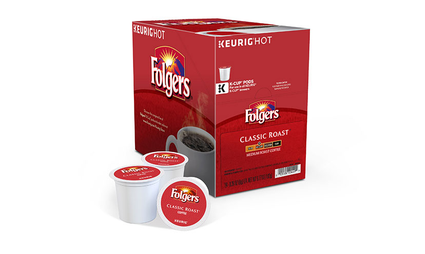 Save $1.00 on One Folgers K-Cup Product!