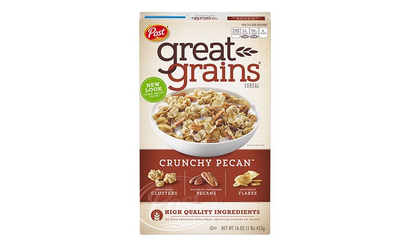 Save $0.50 on Post Great Grains Cereal! – Get It Free