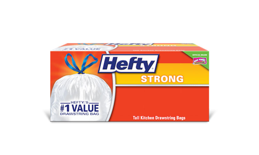 Save $1.00 on Hefty Tall Kitchen Trash Bags