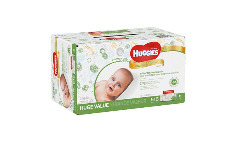 Save $0.50 on Huggies Wipes!