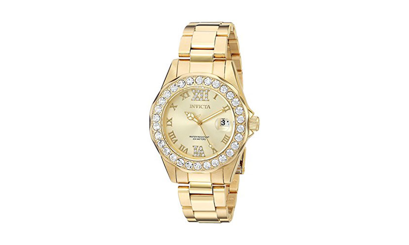 Save 52% on an Invicta Women’s Gold-Plated Watch!