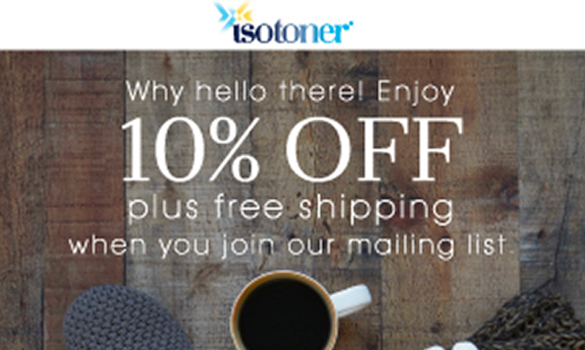 Save 10% off Your Next Order at Isotoner!
