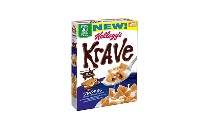 Save $0.50 on Kellogg’s Krave, Smorz or Super Mario Cereal!