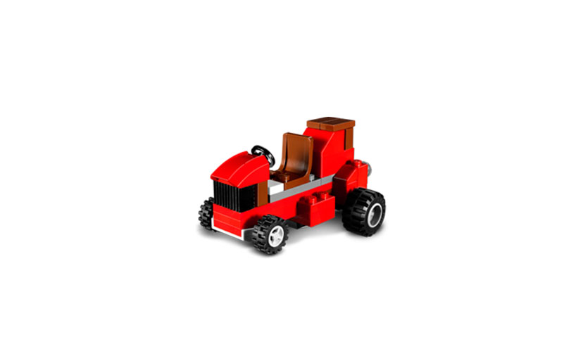 Kids Get a FREE Mini Tractor LEGO Model!