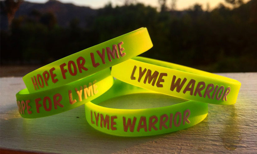 Get a FREE Lyme Disease Warrior Wristband!