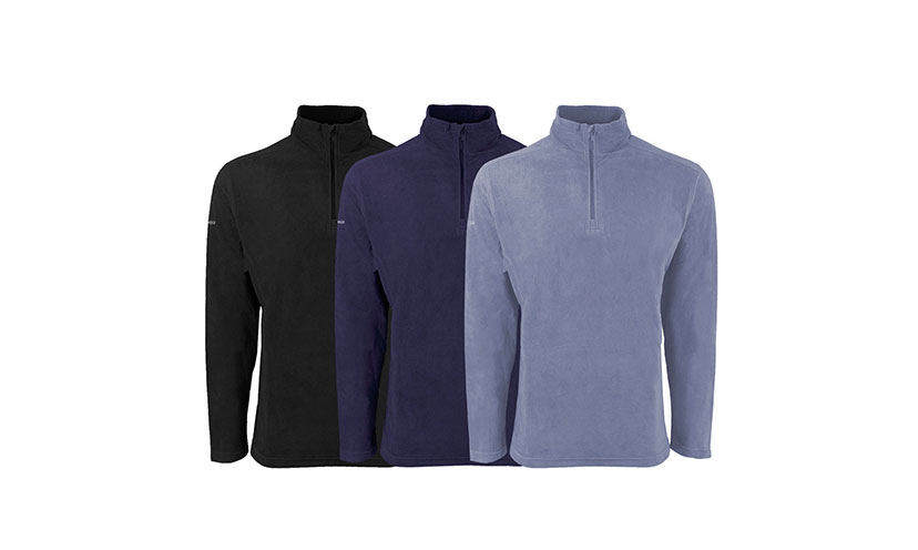 Save 69% on a Columbia Microfleece Pullover Jacket!