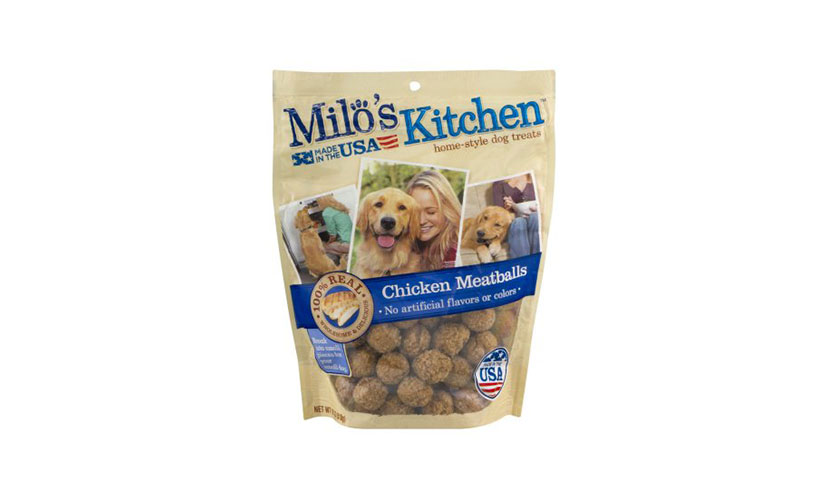 Save $3.00 on a Milo’s Kitchen Dog Treat Product!