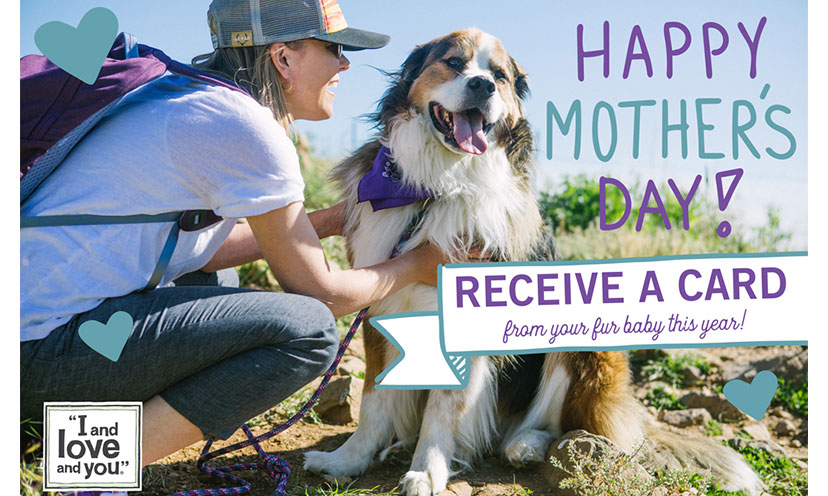 Get a FREE Pet Mother’s Day Card!