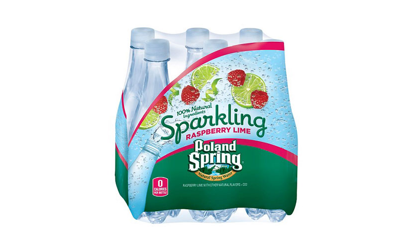 Get a FREE 8-Pack of Poland Spring Sparkling Water!