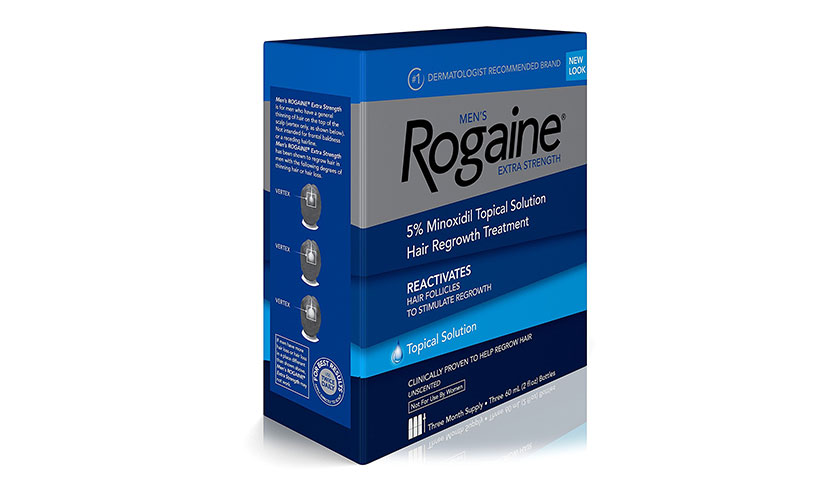 Save $5.00 on any Rogaine Regrowth Treatment Product!