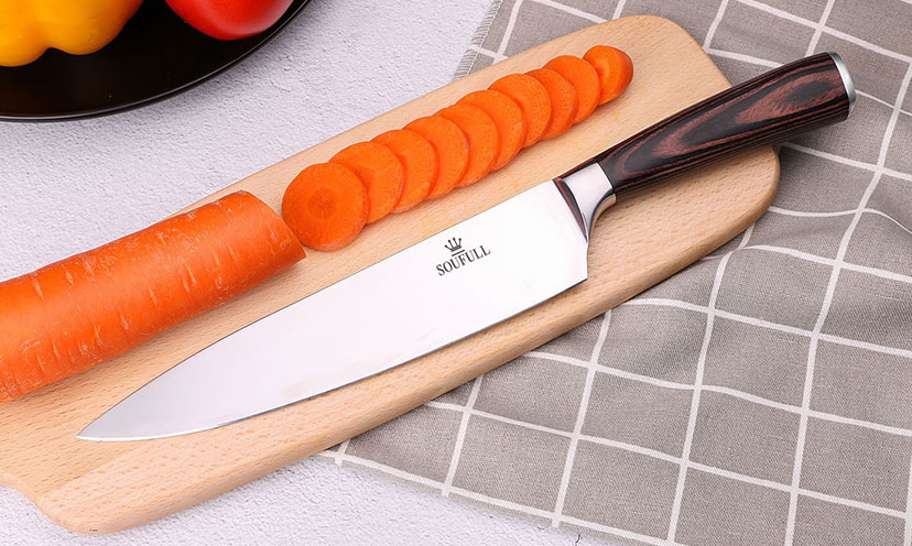 Save 45% on a Soufull 8” Chef Knife with Gift Box!