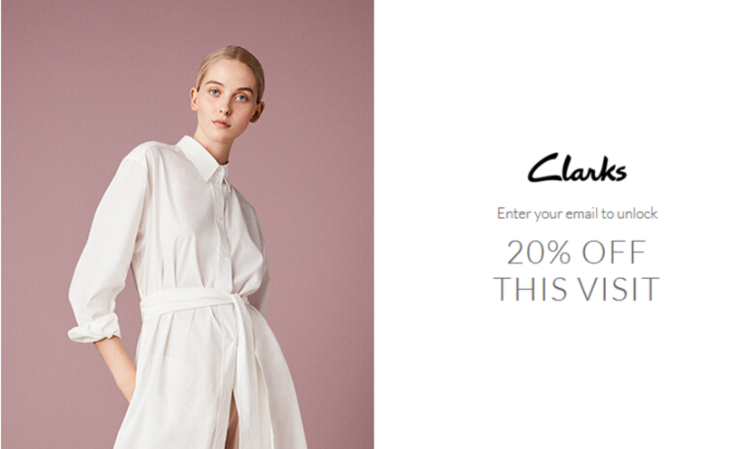Save 20% at Clarks!
