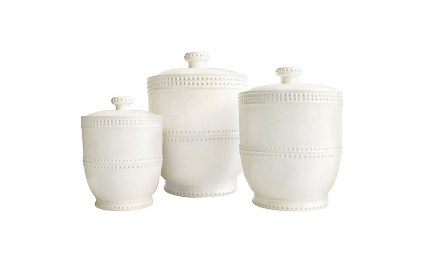 Save 49% on a Bianca Bead Canister Set!