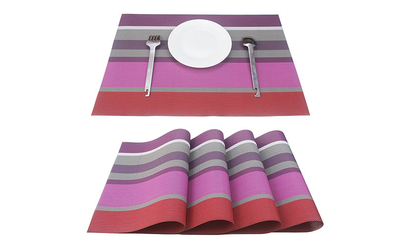 Save 78% on a Set of Placemats!