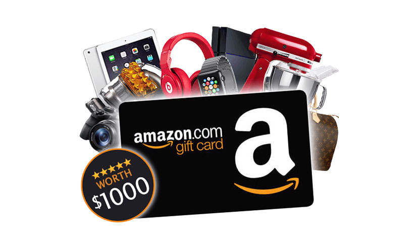 Enter to Win a $1,000 Amazon Gift Card!