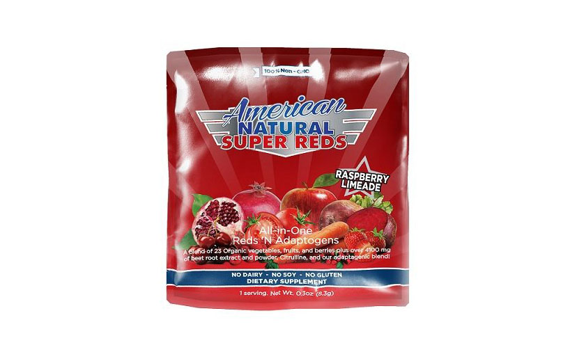 Get a FREE Sample of American Natural SuperReds!