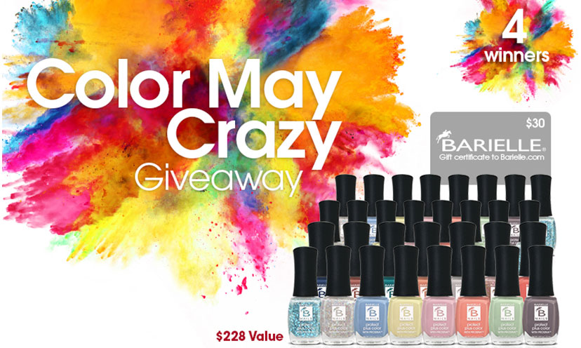 Enter to Win 30 Barielle Nail Polishes!