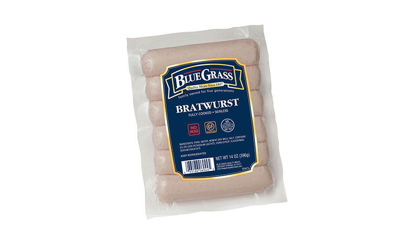 Save $1.00 on Blue Grass Bratwurst!