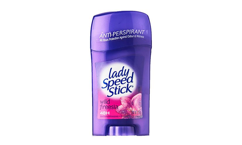 Save $0.50 on One Speed Stick or Lady Speed Stick Deodorant!