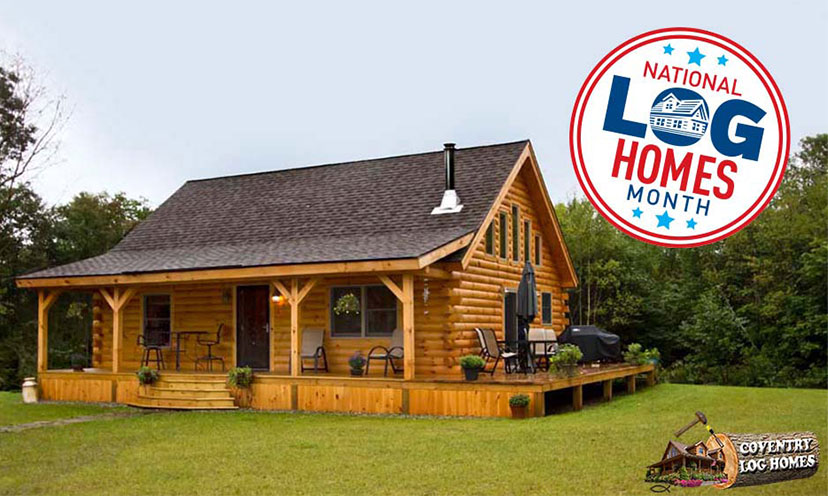 Enter to Win a Log Home!