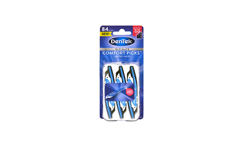 Get a FREE DenTek Floss Pick with Purchase!