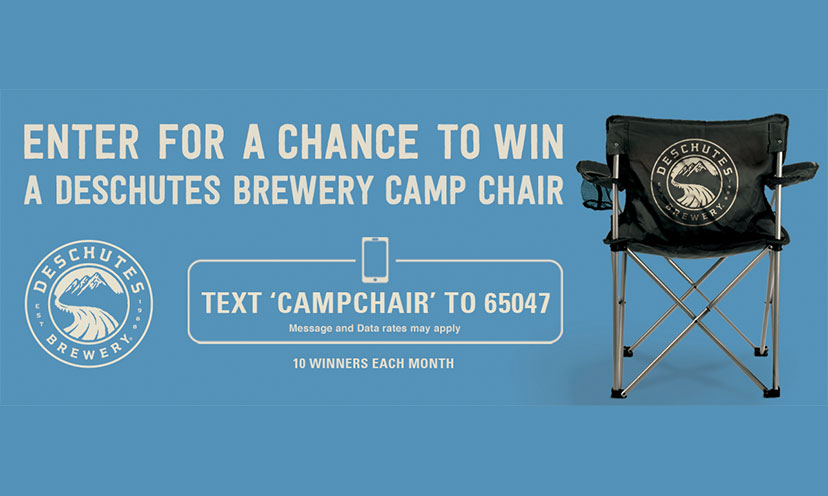 Enter to Win a Camp Chair!