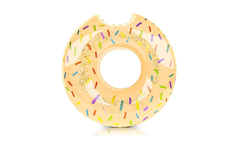 Save 55% on a Donut Pool Float!