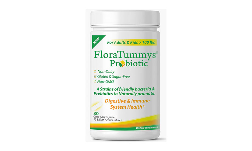 Get a FREE Sample of FloraTummys Probiotic!