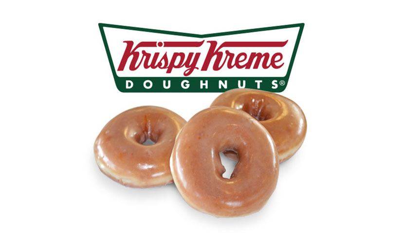 Get a FREE Krispy Kreme Doughnut!