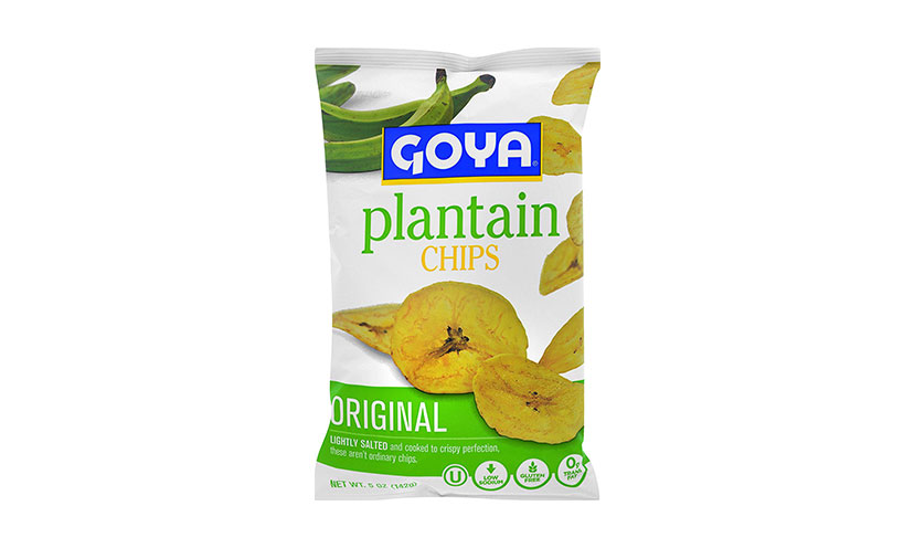Save $0.50 on GOYA Plantain Chips!