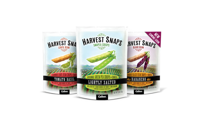 Save $0.50 on Harvest Snaps Veggie Crisps!