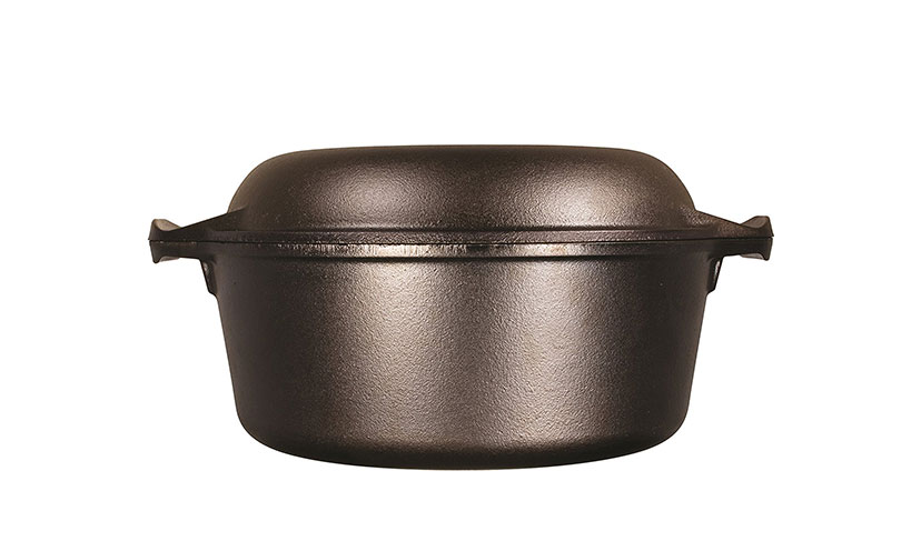Save 49% on a Lodge Double Dutch Oven!