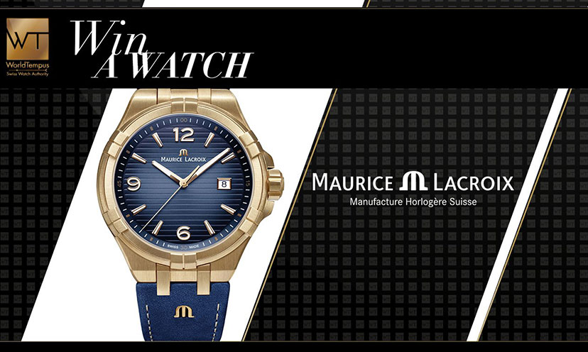 Enter to Win a Maurice Lacroix Aikon Bronze Watch!