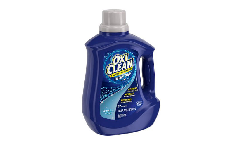 Save $3.00 on One OxiClean Laundry Detergent!