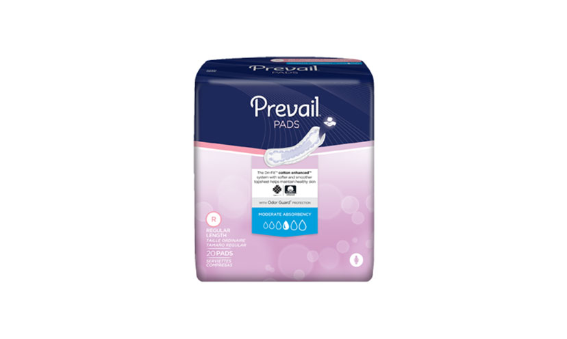 Save $1.50 on Prevail Bladder Control Pads!